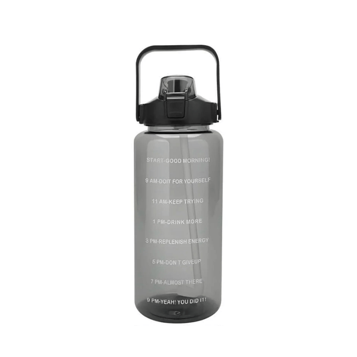 2 Litre Motivational Water Bottle – Botella Flaske - Botella Flaske
