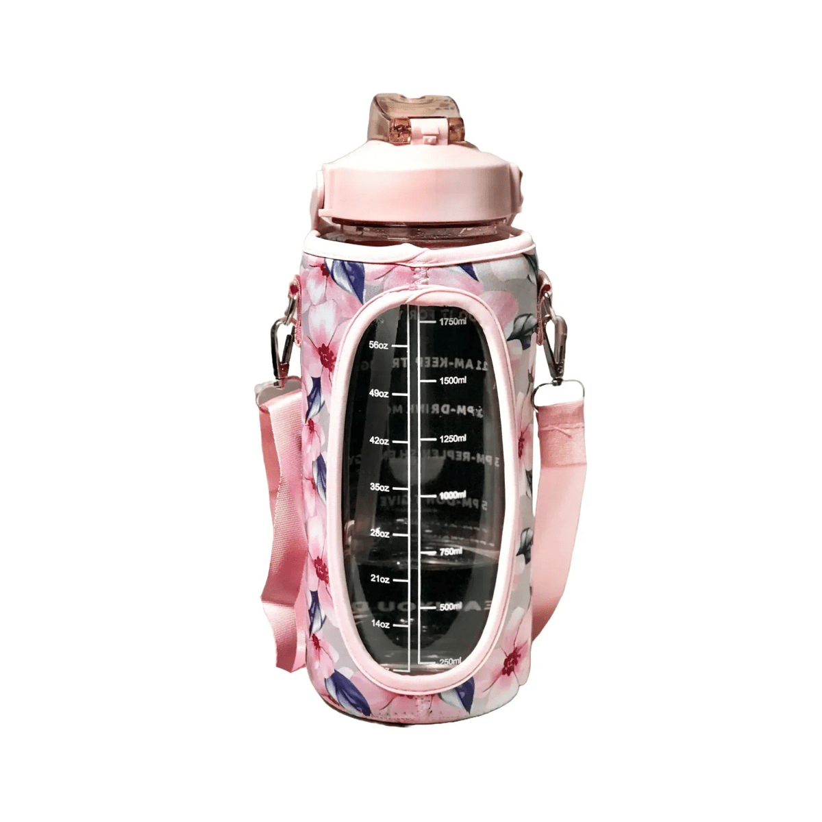 2 Litre Motivational Water Bottle – Botella Flaske - Botella Flaske