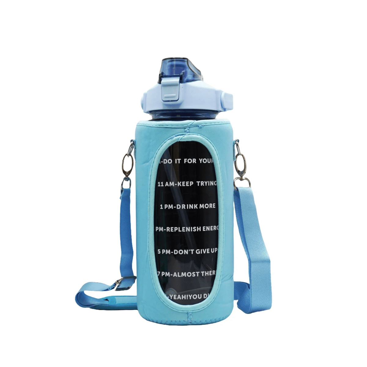 2 Litre Motivational Water Bottle – Botella Flaske - Botella Flaske