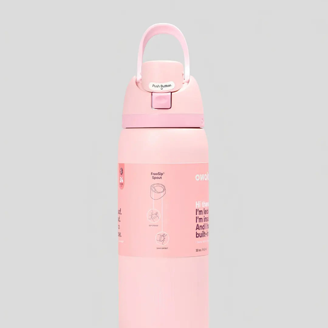 Owala FreeSip Water Bottle - 32oz | Pink