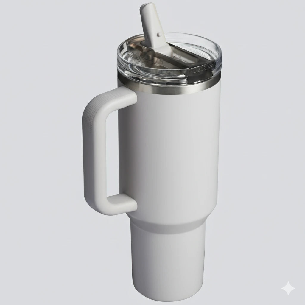 40 OZ Quencher ProTour Flip Straw Tumbler | Ash Fade