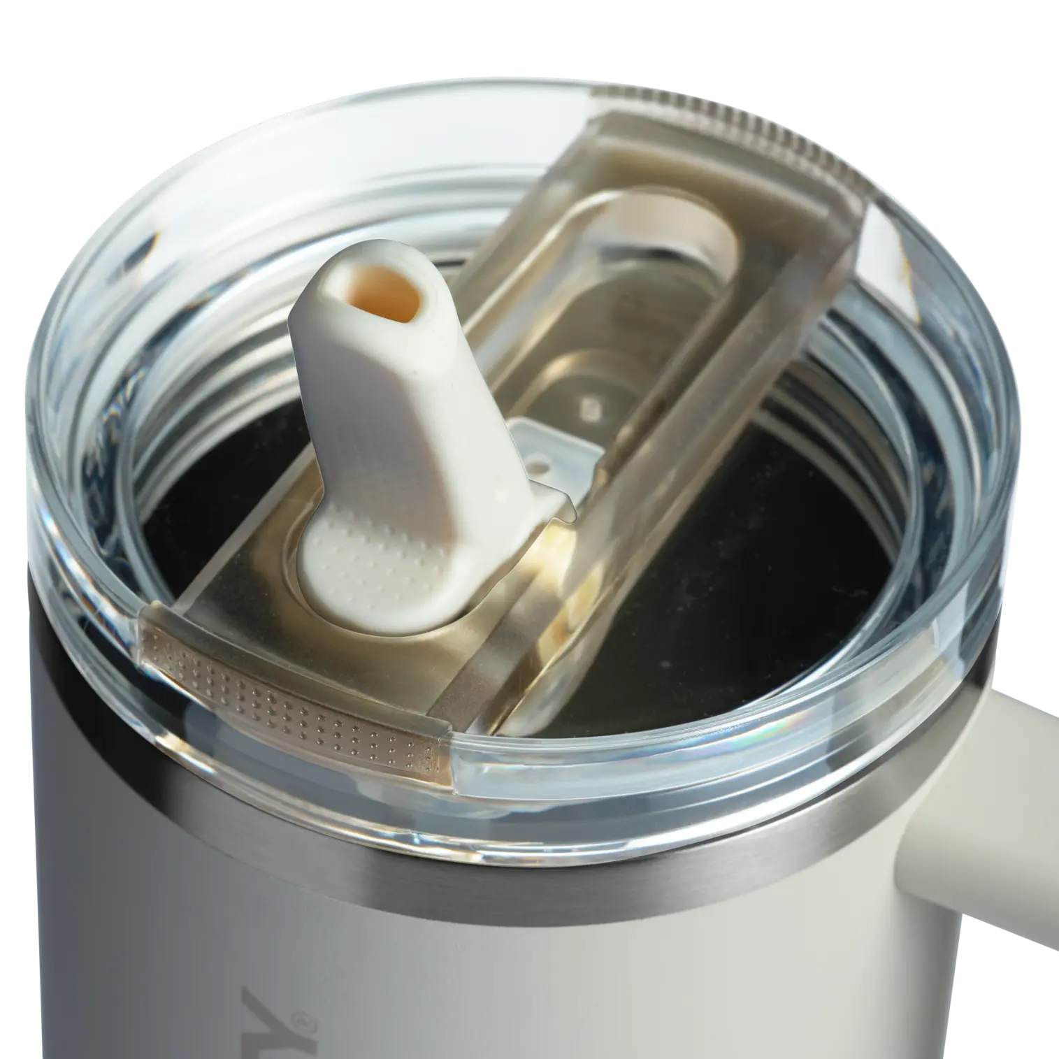 40 OZ Quencher ProTour Flip Straw Tumbler | Cream