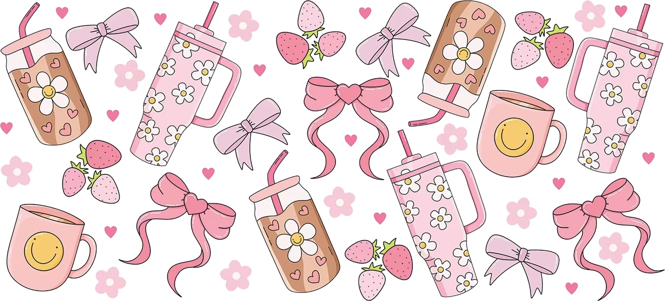 Premium Flaske with decals