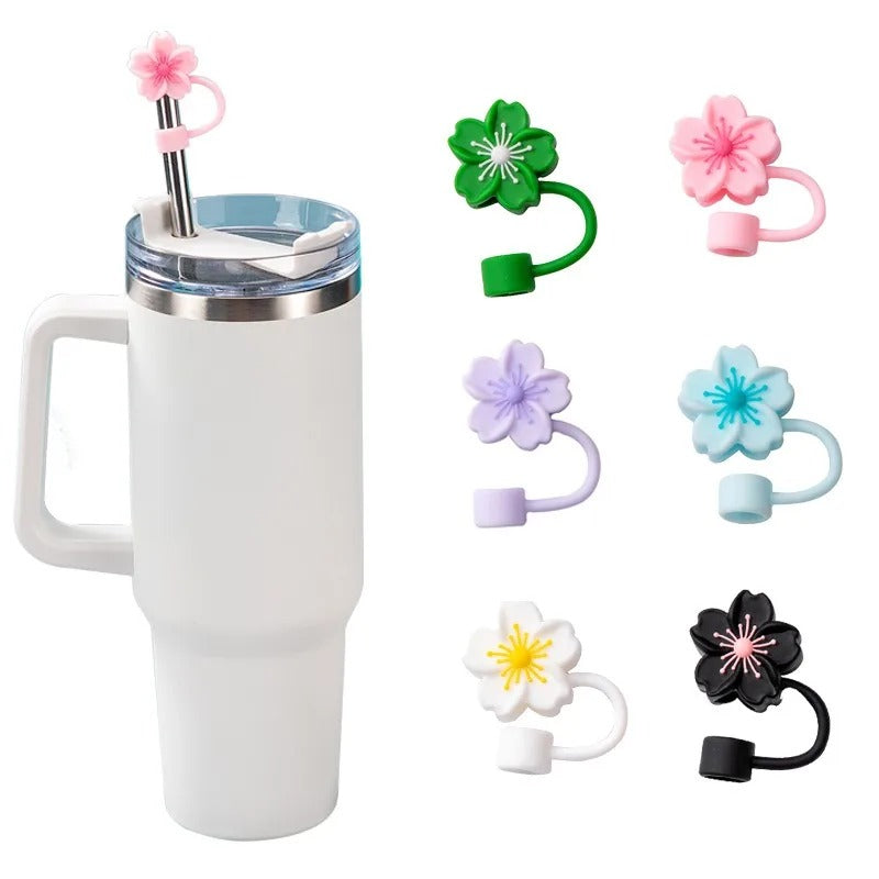 40-Oz Quencher Flower Shaped Straw Stopper