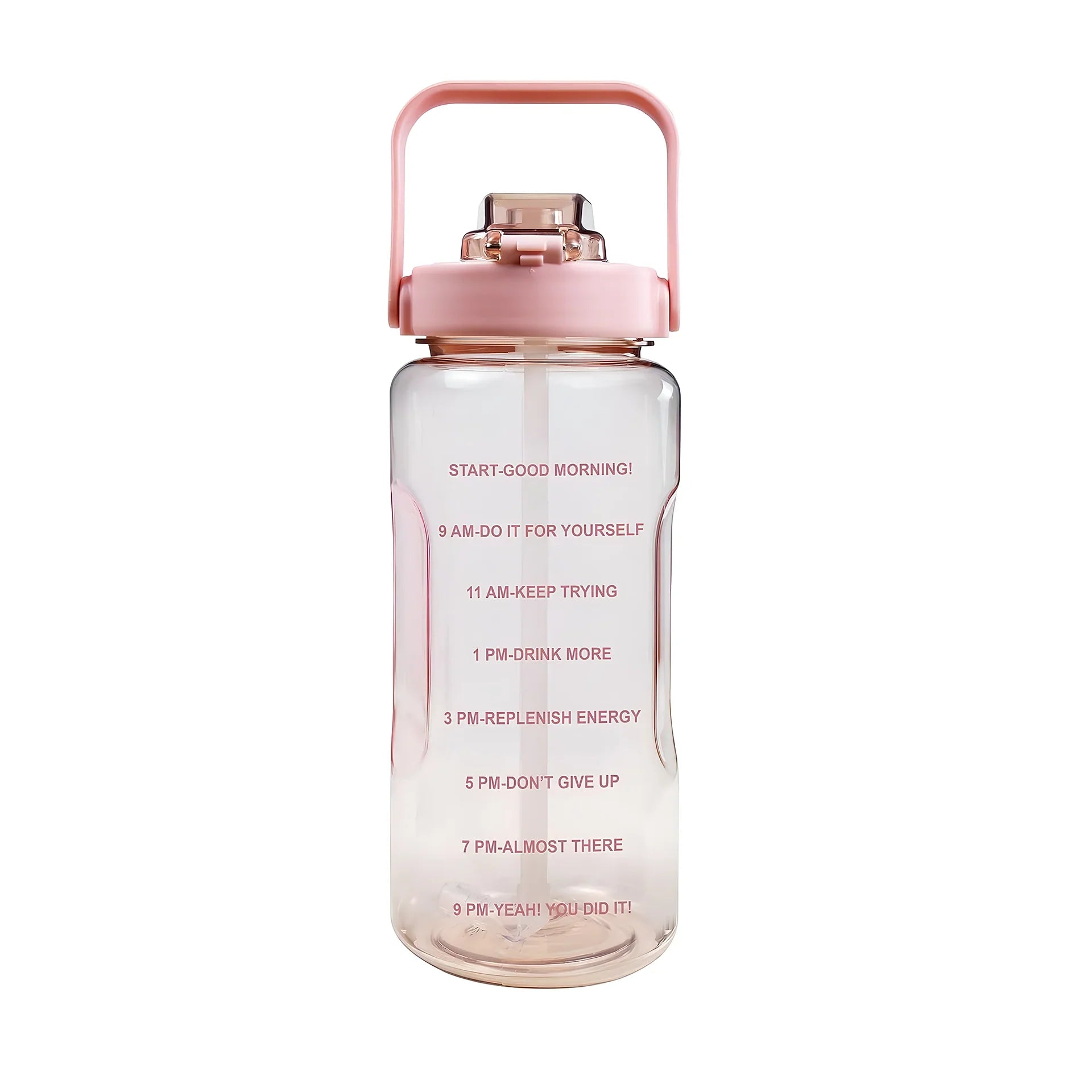 2 Litre Motivational Water Bottle – Botella Flaske - Botella Flaske