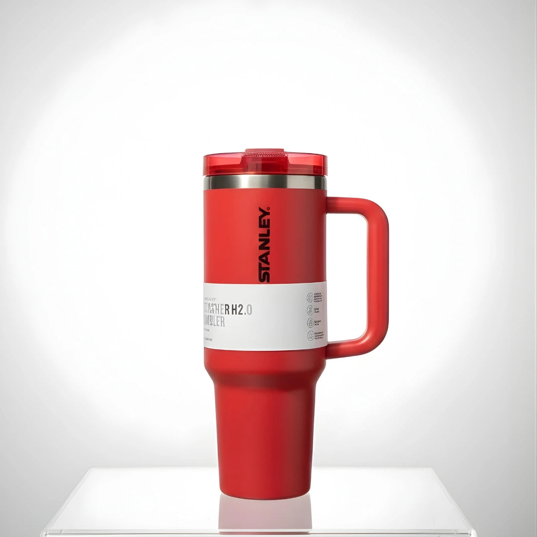 40 OZ Quencher ProTour Flip Straw Tumbler | Red