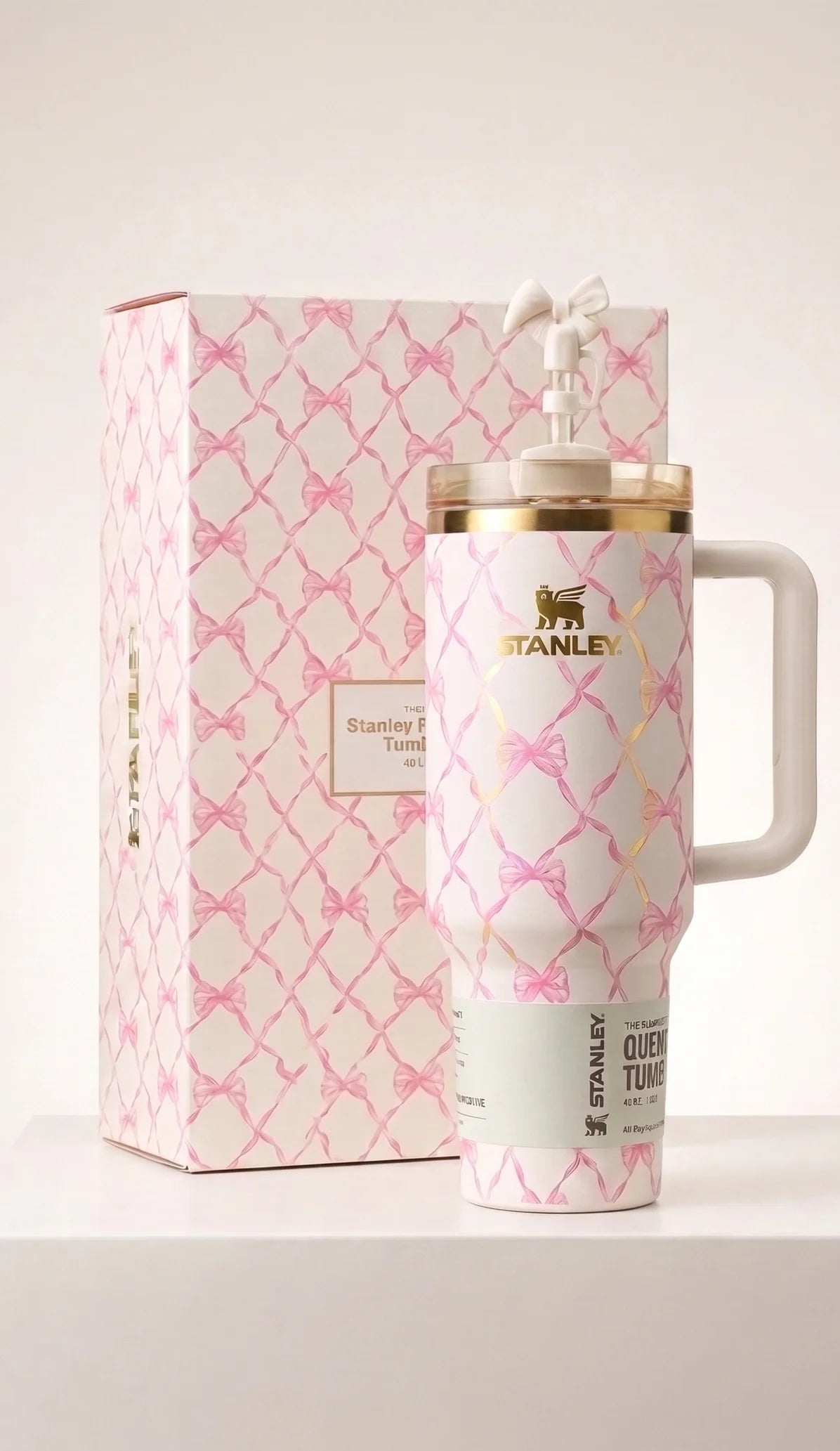Stanley X LoveShackFancy 40oz Quencher H2.0 FlowState Tumbler