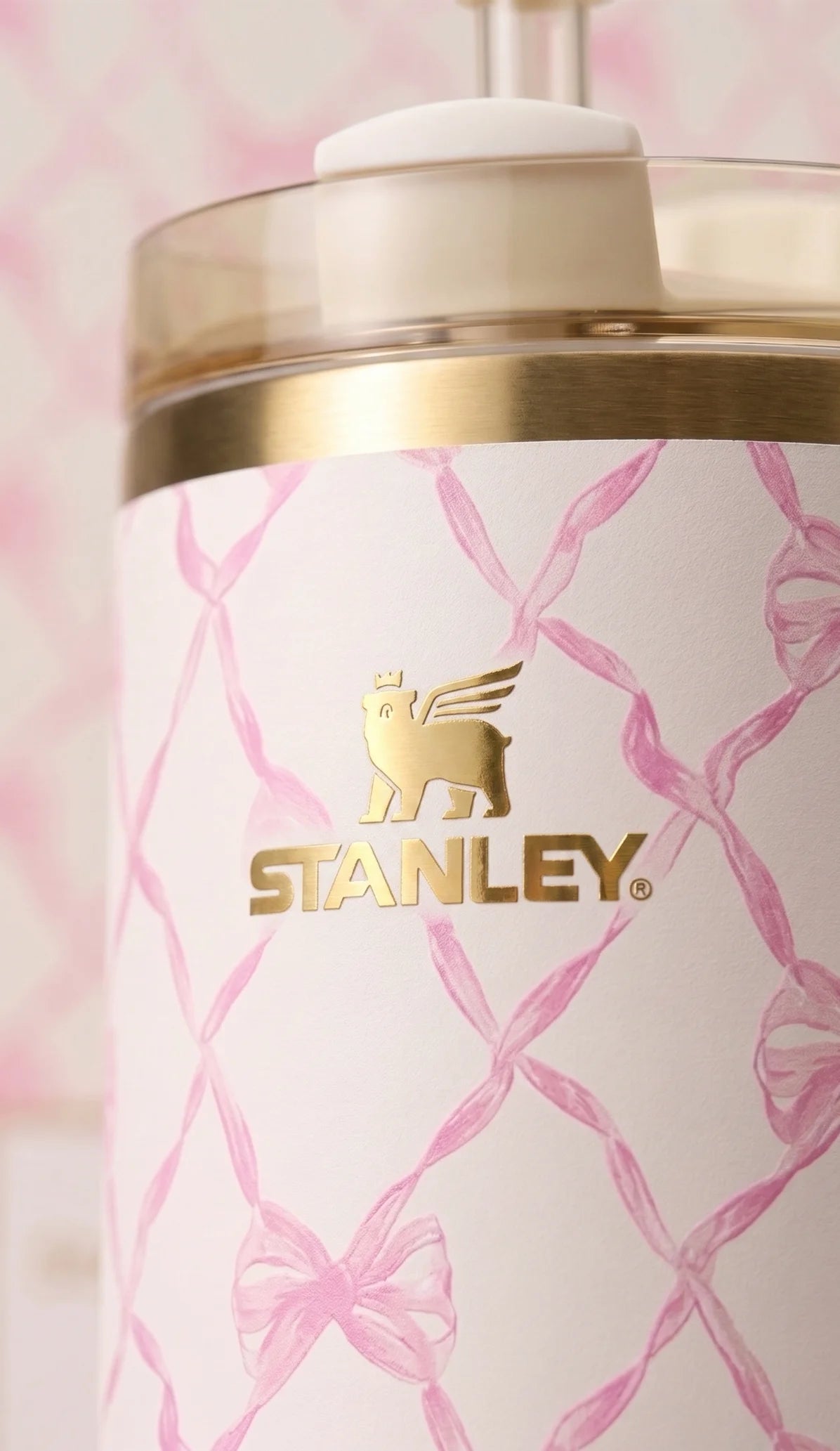 Stanley X LoveShackFancy 40oz Quencher H2.0 FlowState Tumbler