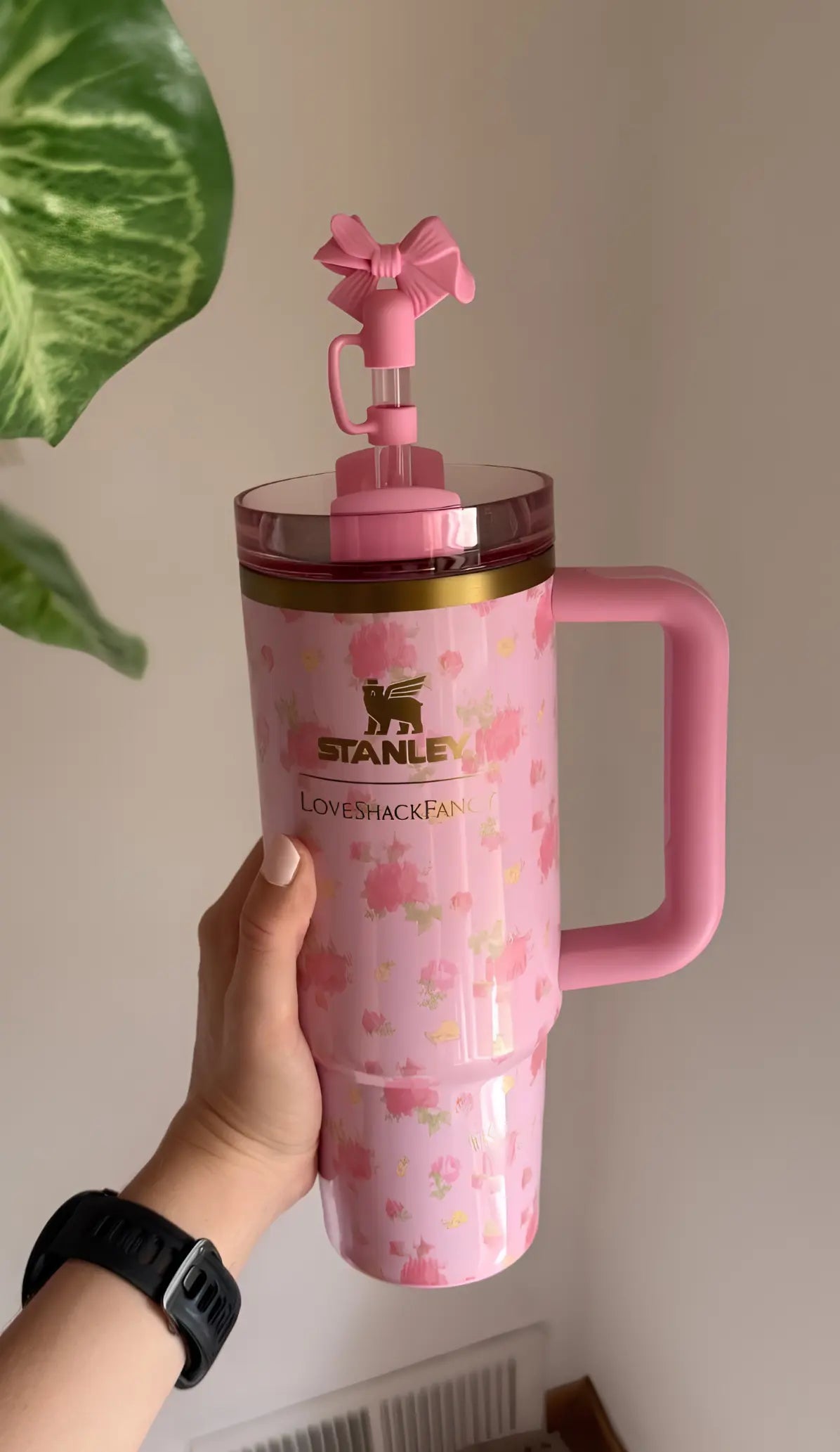Stanley X LoveShackFancy 40oz Quencher H2.0 FlowState Tumbler