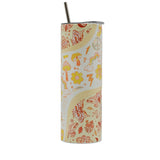 Stainless Steel Tumbler with Steel Straw – Botella Flaske - Botella Flaske