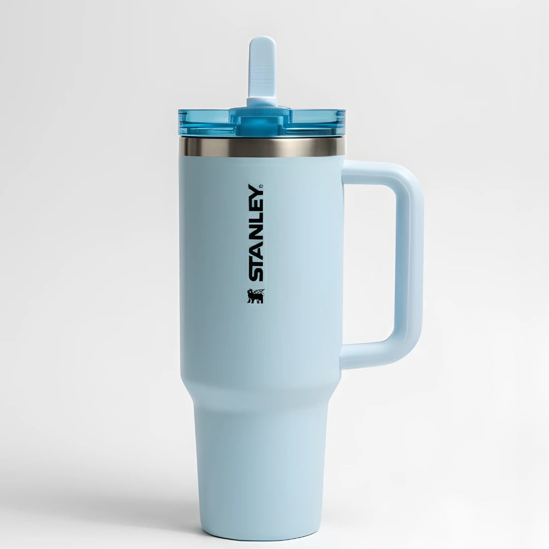 40 OZ Quencher ProTour Flip Straw Tumbler | Aqua