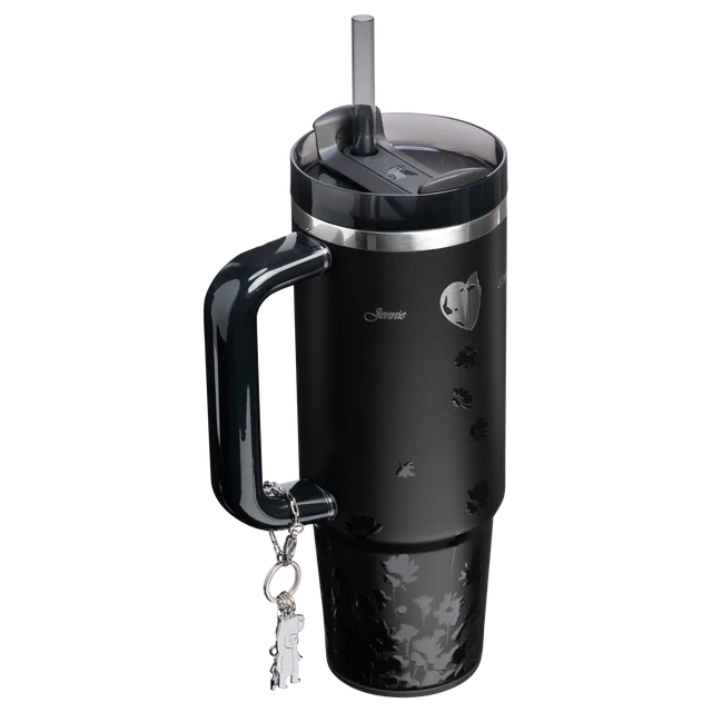 Stanley x Jennie Limited Edition Quencher H2.0 FlowState™ Tumbler – 40oz Midnight Black