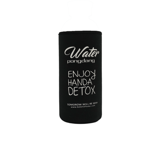We Babe Bear Bottle Black Neoprene Sleeve - Botella Flaske