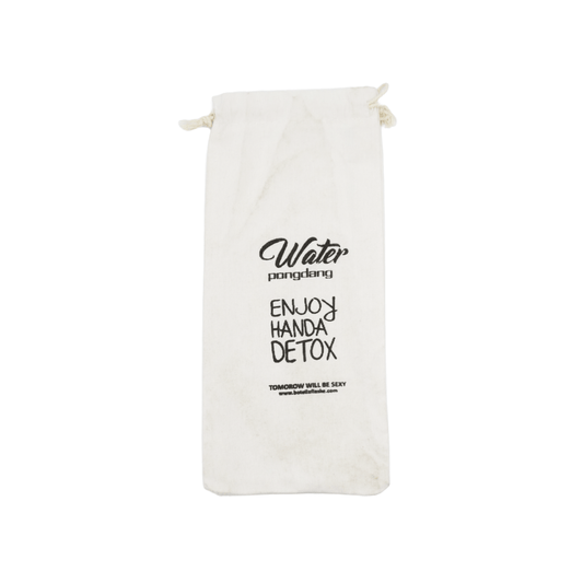 We Babe Bear Bottle White Clothe Bag - Botella Flaske
